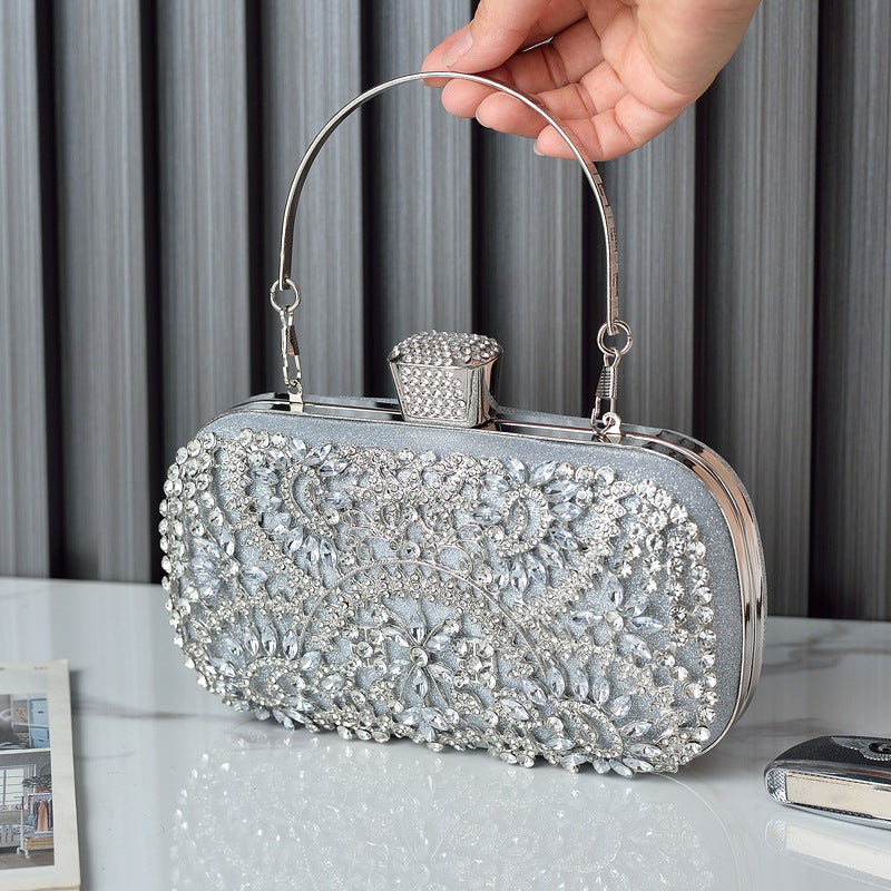 Graceful Slouchy Dinner Design High-grade Diamond Bags