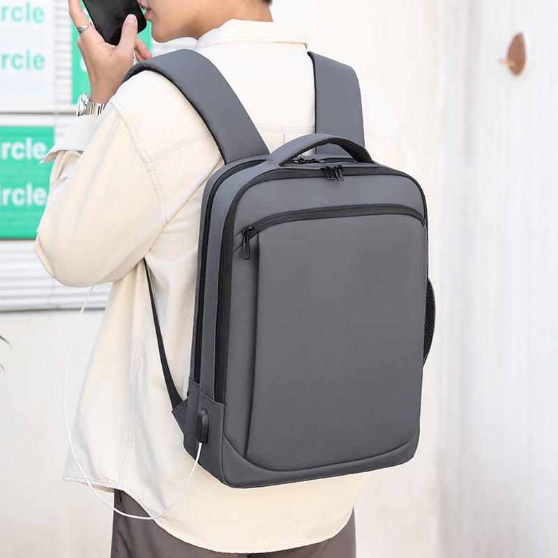 Men's Waterproof Fabric Large Capacity Business Computer Backpacks