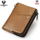 Multicolor Short Double Zipper Vertical Fashion Purses
