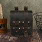 Men's Top Layer Crazy Horse Skin Cowhide Trendy Men's Chest Bags