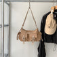 Women's Textured Nylon Cloth Fashionable Large Capacity Crossbody Bags