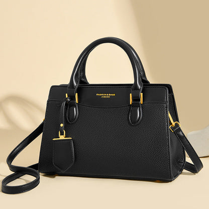 Women's Large Capacity Mom Textured Fabric High-grade Bags