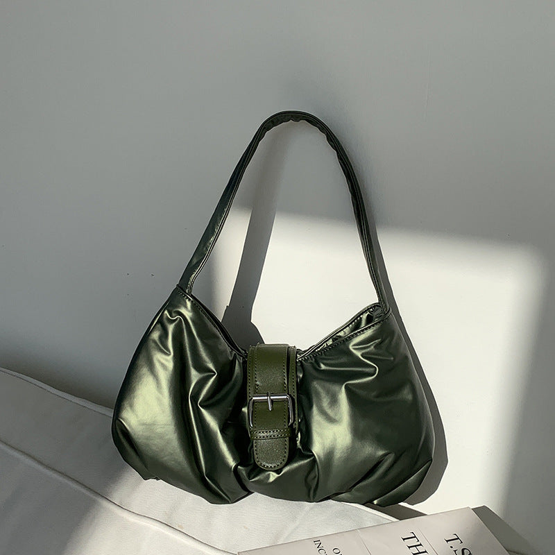 Korean Style Pleated Sier Cotton Filling Bags