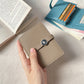 Women's Green Simple Short Thin Solid Color Cowhide Ladies Wallets