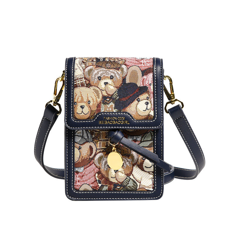 Bolsos de teléfono de moda lindos de lona Source para mujer