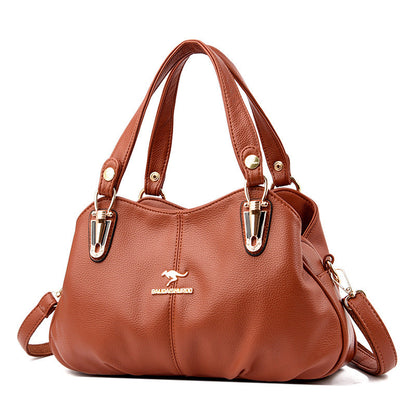 Women's Versatile Simple Mom Large Capacity Handbags