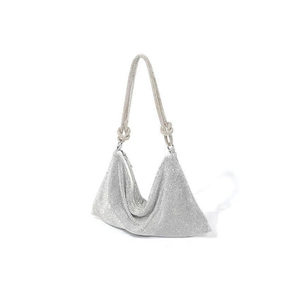 Women's Diamond Banquet Dinner Rhinestone Underarm Hand Shoulder Bags