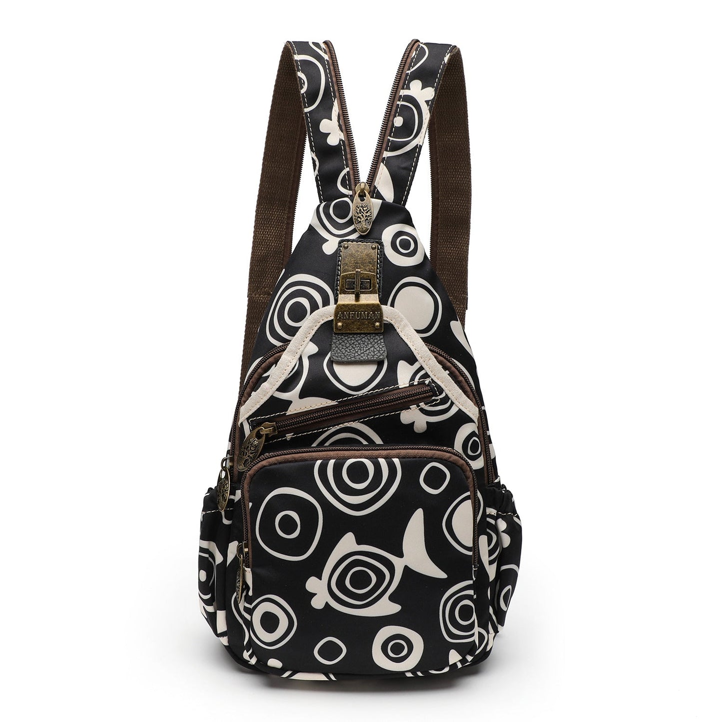 Women's Korean Style Leisure Fashion Double Waist Packs