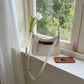 Women's Design Contrast Color Chain Pocket French Crossbody Bags