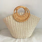 Women's Portable Fashion Leisure Woven Seaside Vacation Bags