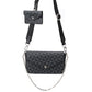 Women's Printed Plaid Chain Fashion Two-piece Crossbody Bags