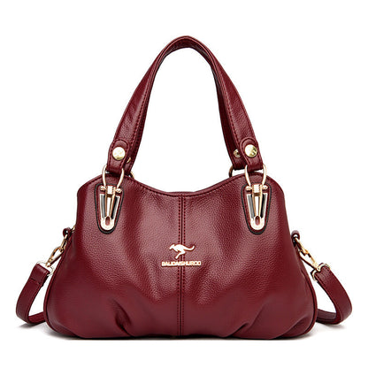 Women's Innovative Large Capacity Elegant Soft Shoulder Bags