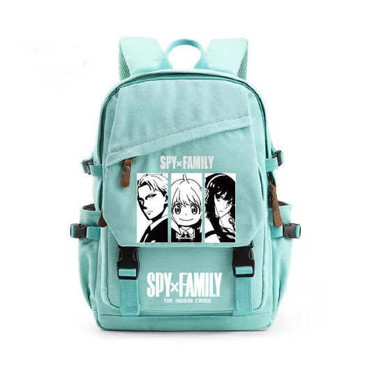 Anime Spy Play House No Canvas Backpacks