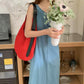 Women's Woven Hollow Seaside Vacation Beach Straw Shoulder Bags