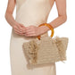 Women's Straw Tassel Woven Vacation Style Beach Shoulder Bags