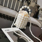 Hand-woven Beaded Pearl Hand-held Cross Body Bags
