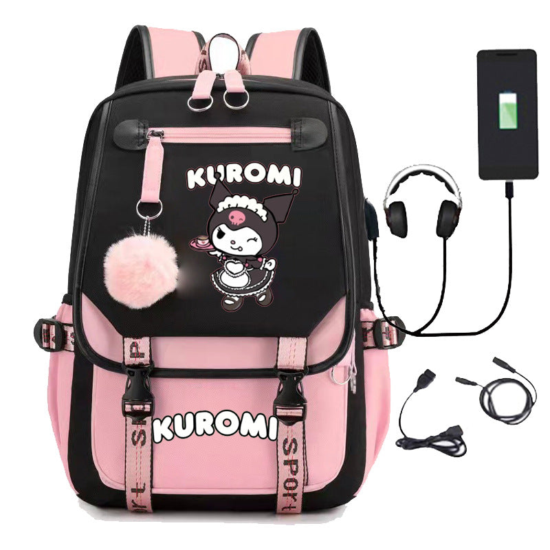 Junior High Boys Primary Large Capacity Middle School Students' Schoolbags