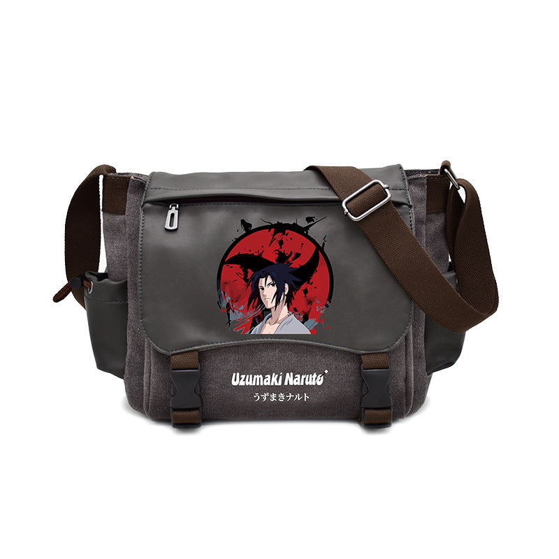 One Piece Human Ghost Blade Totoro Men's Shoulder Bags