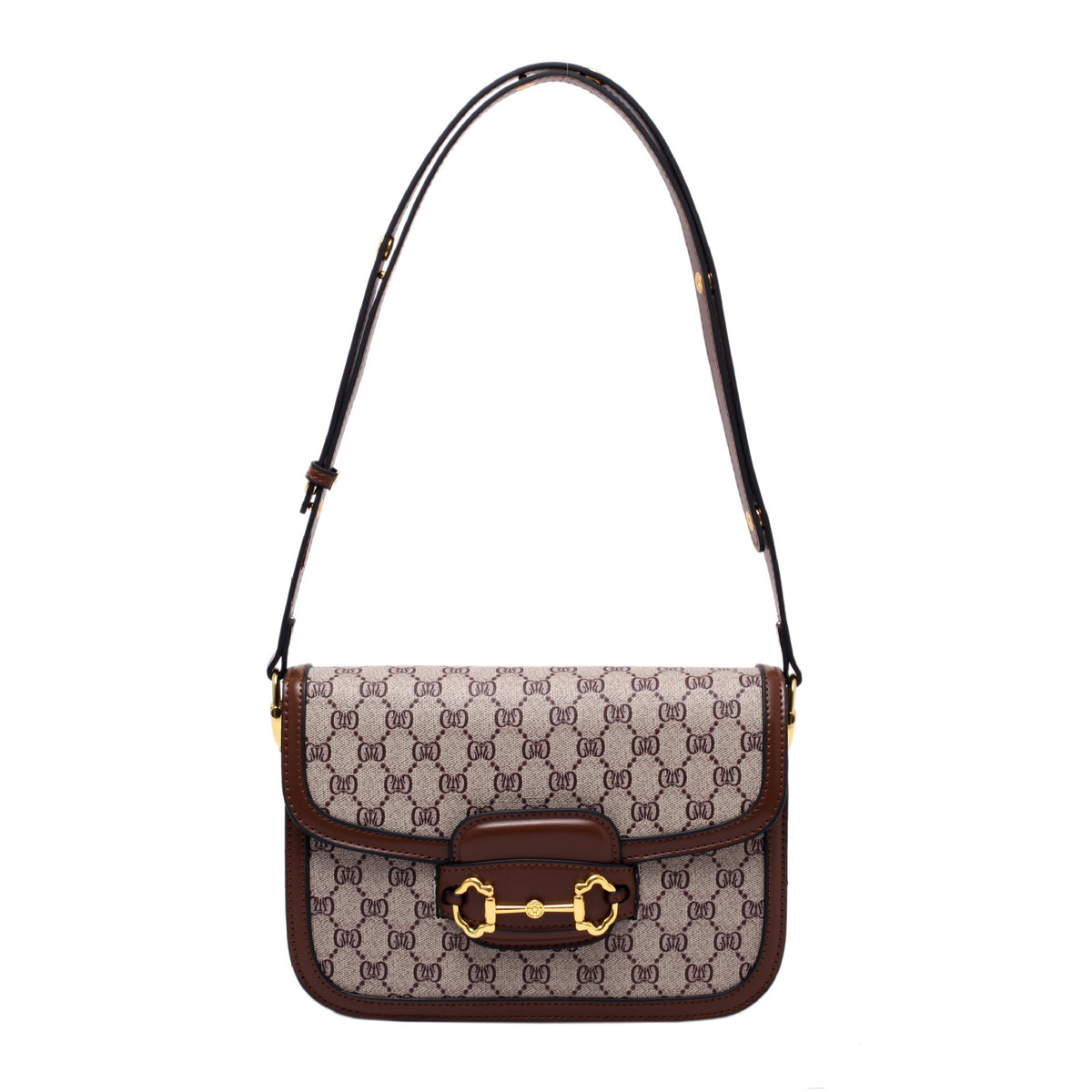 Women's High-grade Fashion Retro Printed Saddle Crossbody Bags