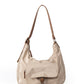 Women's Korean Niche Design Contrast Color Underarm Commute Large Armpit Bags