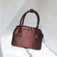 Niche Satin Pink Ballet Style Bowling Handbags