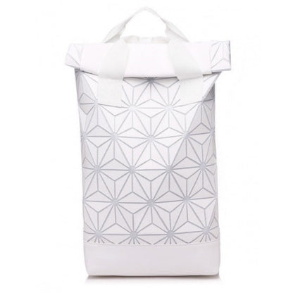 Rhombus Geometric Colorful Single Trendy Portable Backpacks