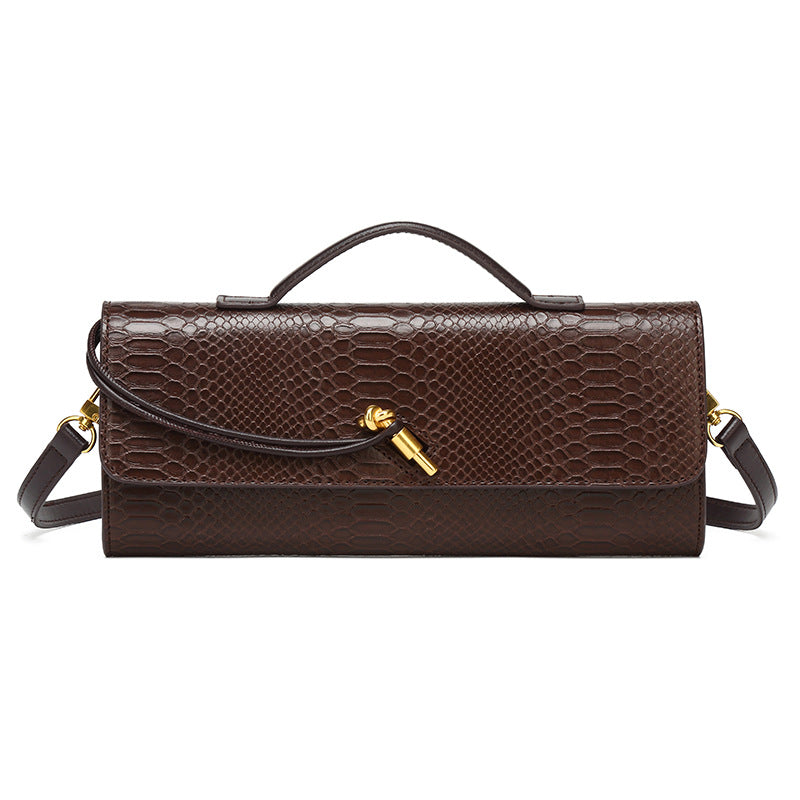 One Temperament Baguette Trendy Fashion Long Shoulder Bags