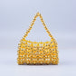 Sier Electroplated Hand-woven Acrylic Street Shooting Handbags