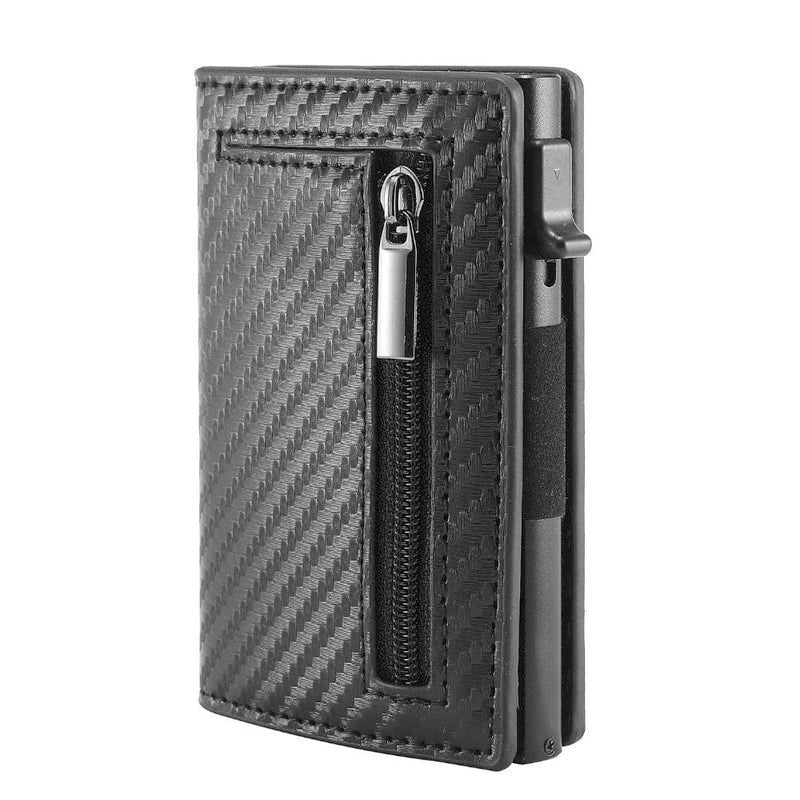 Leather For Man Automatic Pop-up Credit Men's Wallets