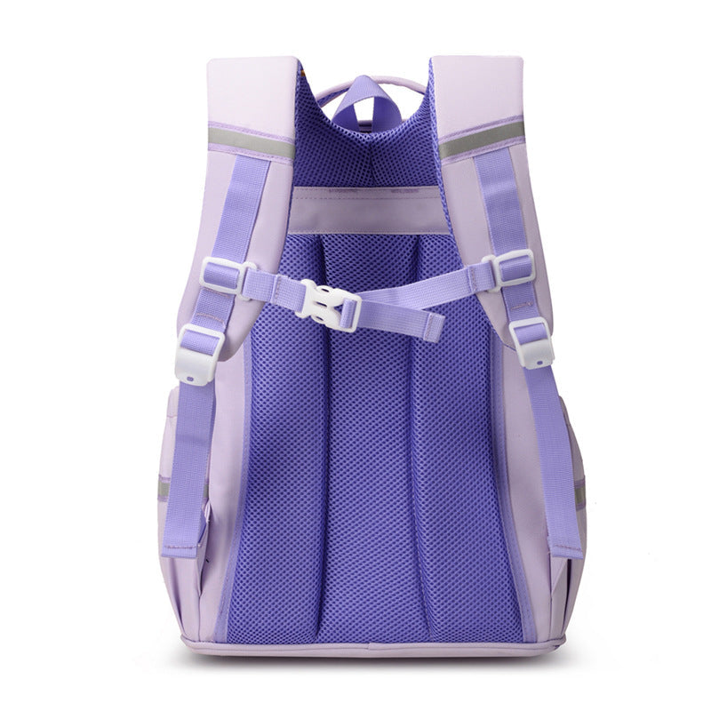Children's Simple Style Contrast Color Boys Elementary School Students' Schoolbags