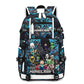 Men's Large Capacity Junior High My World Backpacks
