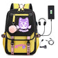 Women's & Men's & Korean Trend Computer Charging Middle School Students' Schoolbags