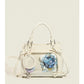 Two-dimensional Bowknot Cartoon Snacks Cute Sweet Contrast Shoulder Bags