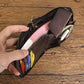 Leather Retro Short Vegetable Tanned Washed Cowhide Unique Men's Wallets