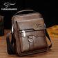 Men's Soft Leather Large Capacity Business Men's Shoulder Bags