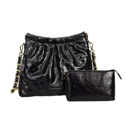 Women's Mother Chain Large Capacity Garbage Minority Tote Bags
