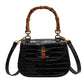 Women's Bamboo Retro One Saddle Advanced Texture Bags