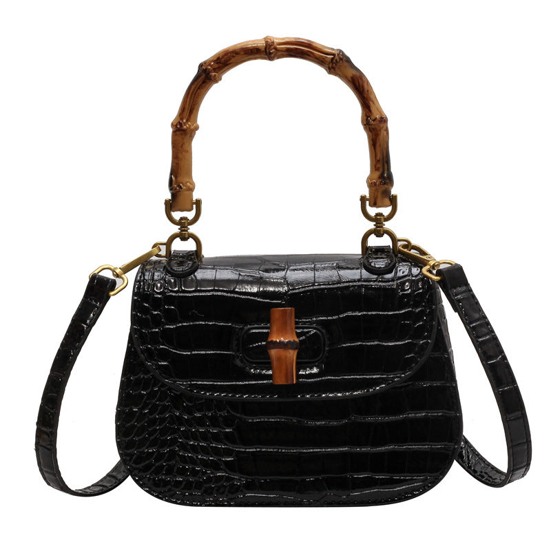 Women's Bamboo Retro One Saddle Advanced Texture Bags