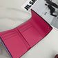 Women's Peas For Genuine Leather Contrast Color Ladies Wallets