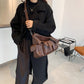Women's Big Trendy Korean Work Clothes Large Shoulder Bags