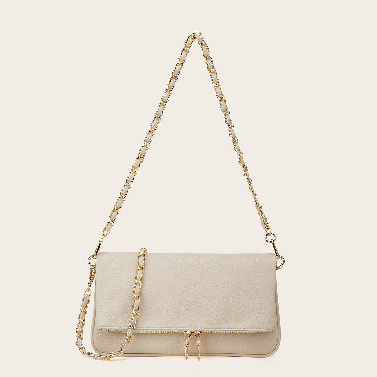 Women's Lychee Pattern Underarm Chain Fashion High-grade Crossbody Bags