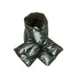 Reversible Puffer Sherpa Pull Through Scarf