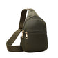 Solid Nylon Mini Sling Bag
