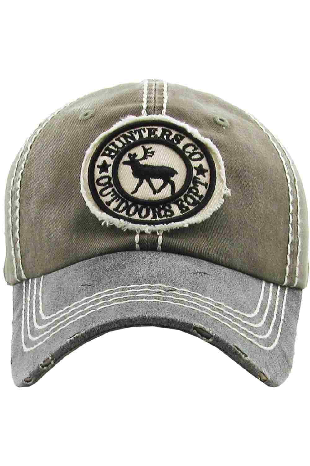HUNTERS VINTAGE BASEBALL CAP
