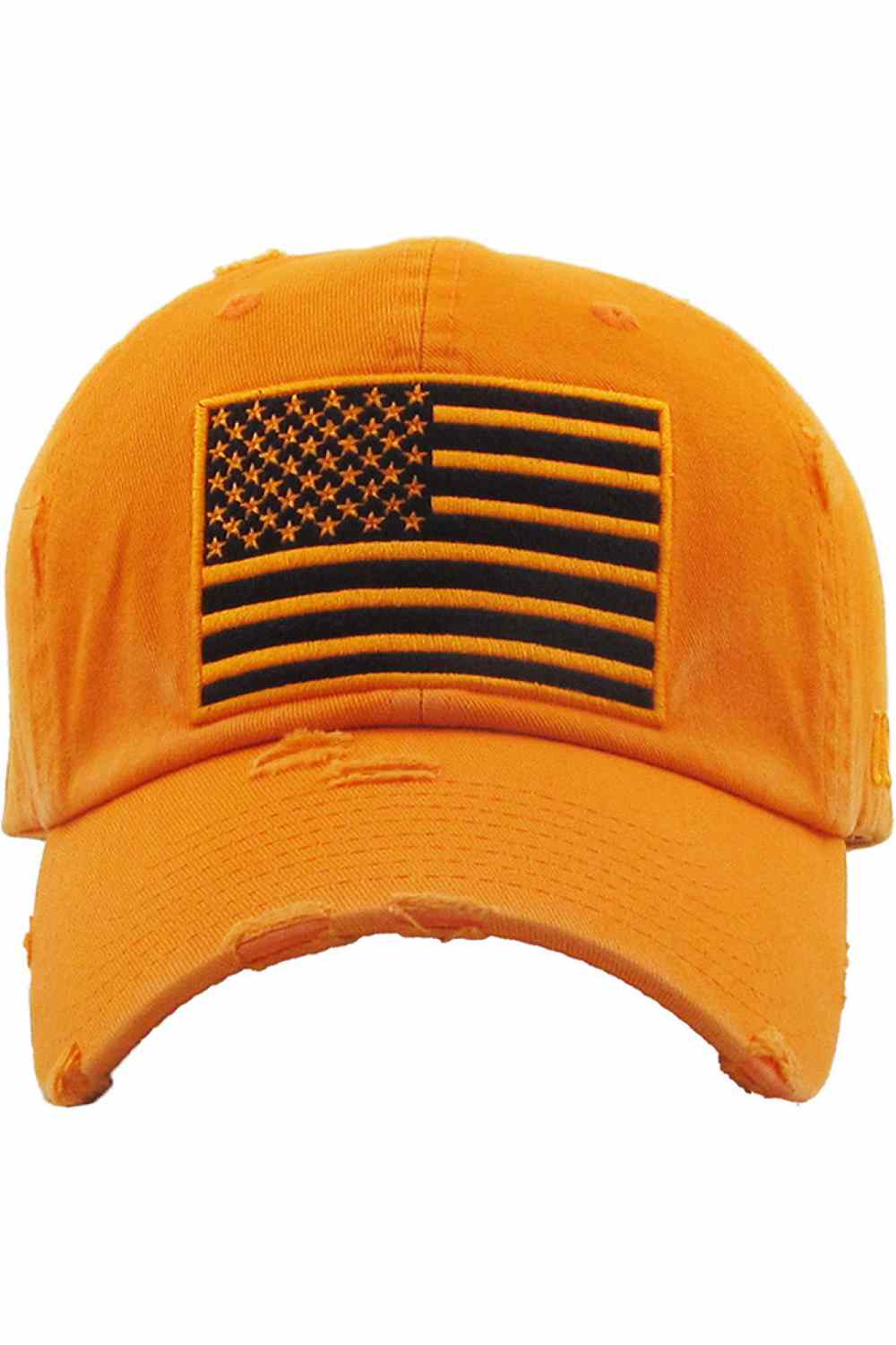 Women's American Flag Vintage Baseball Cap 4th of July