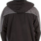 Adult Mens Two-Tone Reversible Water-Resistant Hooded Jacket ( 2 Colors )