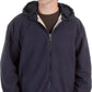 Adult Mens Two-Tone Reversible Water-Resistant Hooded Jacket ( 2 Colors )