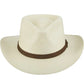 Scala Albuquerque - Genuine Panama Straw Fedora Hat