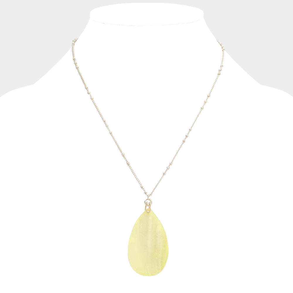 Genuine Shell Pendant Necklace