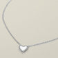Stainless Steel Heart Pendant Necklace